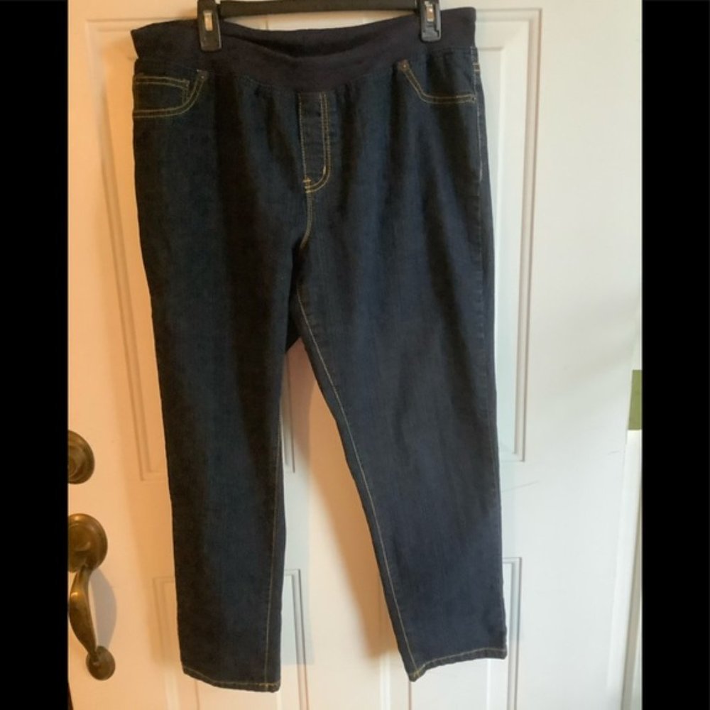 Pull on Denim Jeans